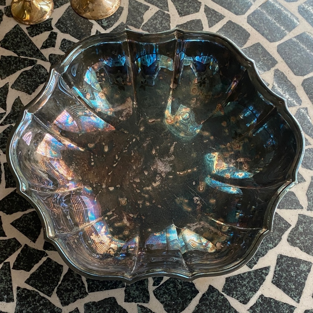 Vintage Silver Plated Bowl -